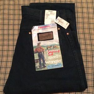 Wrangler Jeans Dark Green 15 x 34L
